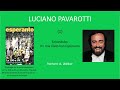 Luciano Pavarotti - 1     Enkonduko: Pri mia rilato kun Esperanto