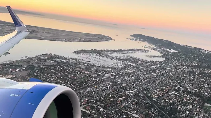 San Diego SAN Airbus A321 NEO Sunrise Take Off October 30, 2025