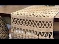 مفارش كروشيه مفرش كروشيه مستطيل  