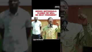 Moses Wetangula on being next President #kenyanews #wetangula