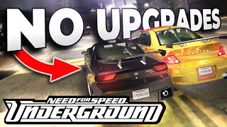 Can You Beat NFS Underground 1 Without Upgrading Any Cars?
