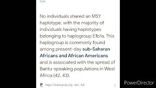 E1B1A Bloodline - The TRUE Decendants Of The Israelites