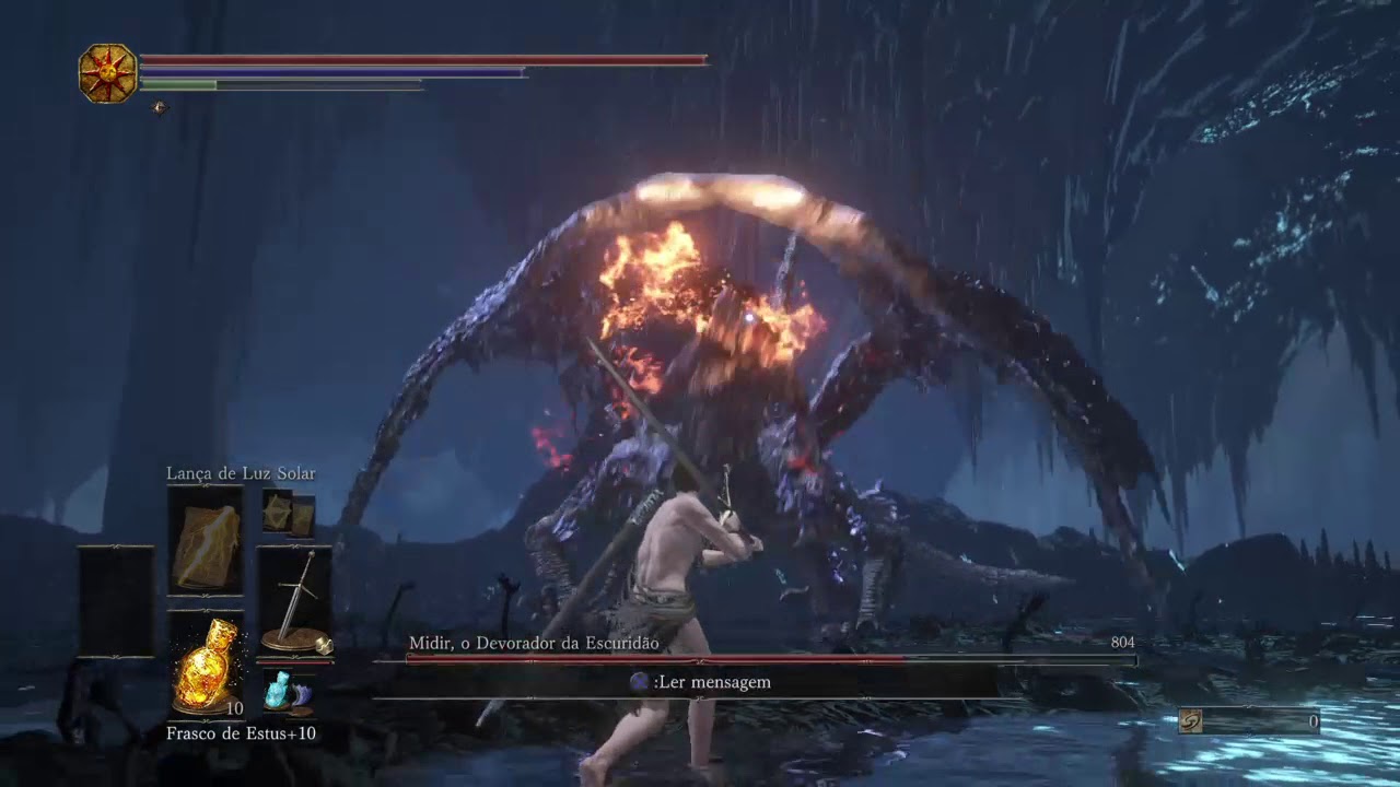 Dark Souls 3 - Midir Boss fight no damage! - YouTube
