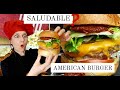 🍔AMERICAN BURGER‼️. Hamburguesa Estilo Americana MADE IN SPAIN. Para la SUPER BOWL 🏈 2021