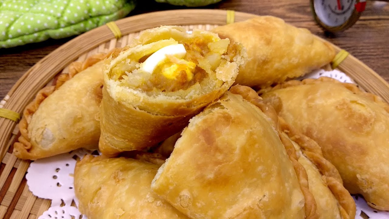 How to Make Simple Curry Puff (Karipap) from Scratch | MyKitchen101en ...