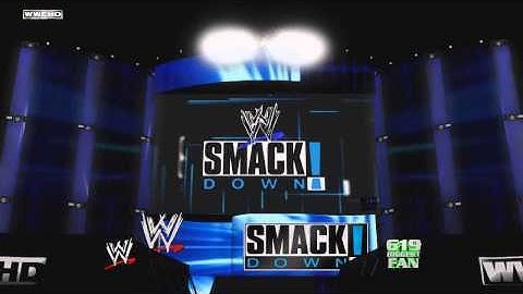 WWE Smackdown Old School Opening Pyro 2013