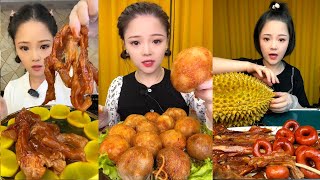 Mukbang Xiao Yu Food Full Video Eating Grilled Pork Ribs 食べ 吃播 Eat Food Yummy 거대한 삼겹살