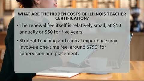 What Are The Hidden Costs Of Illinois Teacher Certification? - Aspiring Teacher Guide