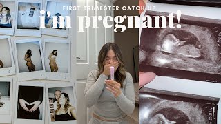 I'm having a baby! first trimester catch up + q&a