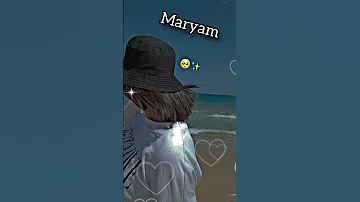 Maryam Letter Whatsapp Status 💕Maryam Name Status 🥀Maryam letter status 🥀 letter status 🥀