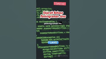 Sejarah bahasa pemrograman Java #Java #BahasaPemrograman #SejarahJava #KopiJawa #Teknologi #Shorts