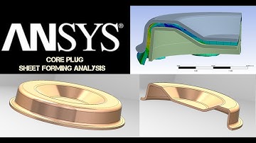 Core Plug Sheet Forming Analysis - Ansys Mech