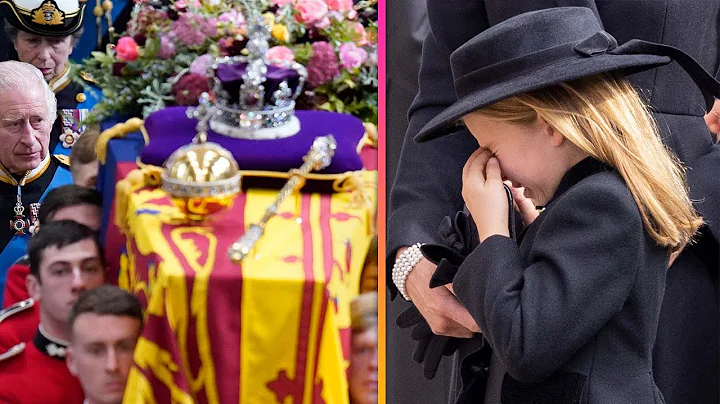 Princess Charlotte Cries At Queen Elizabeth's Funeral