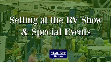 ALL NEW Selling at the RV Show - RV Sales Training