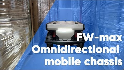 FW-max Heavy-Duty Omnidirectional Robot Chassis