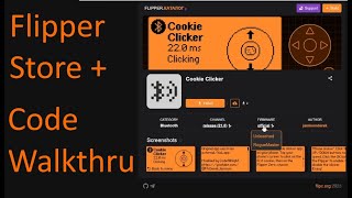[53] Flipper Zero - App Store & Cookie Clicker Code walk-thru Profile