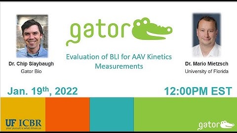 Webinar - Evaluation of Bio Layer Interferometry (BLI) for AAV kinetics measurements