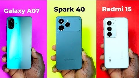 Redmi 15 vs Tecno Spark 40 vs Samsung A07 | Eerlijke vergelijking