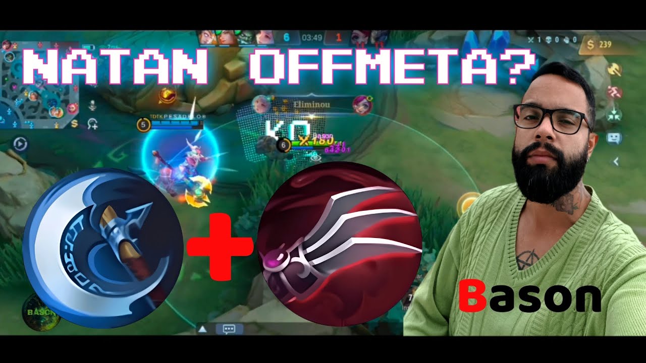 NATAN OFFMETA | Build e Emblema DANO CRÍTICO