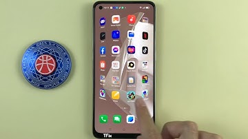 How to change the home screen application page transition effect on OPPO Reno7 Android 13