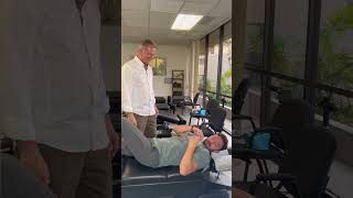 Dr.Alex gets his back cracked! All I have to say is dont tell Belling, but WOW!!! #adjustment #asmr Details