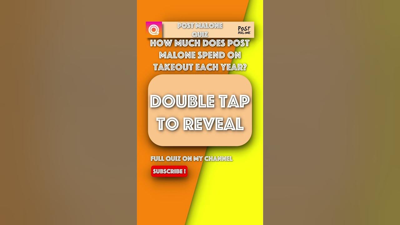 Post Malone Quiz Out Now!🔥🔥🔥 postmalone postmalonequiz quiz trivia gkquiz congratulations