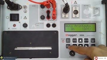 Circuit Breaker Timing Test Using Egil Breaker Analyzer