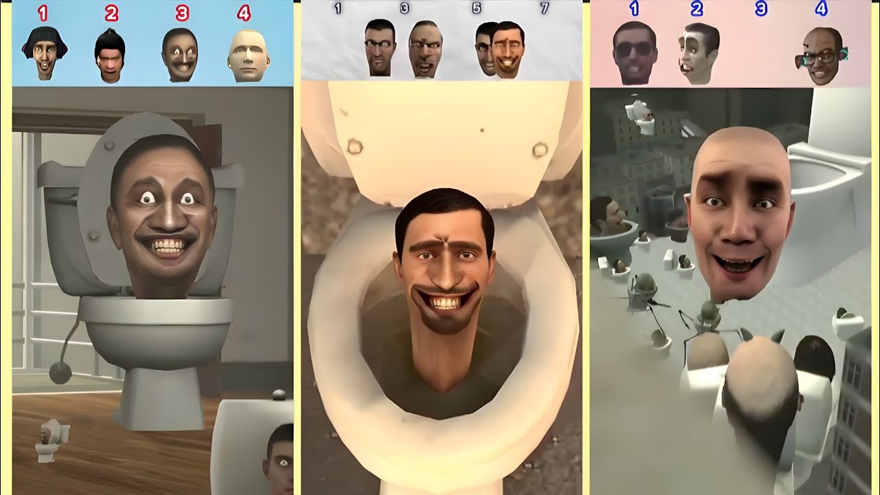 Find right voise SKIBIDI TOILET38