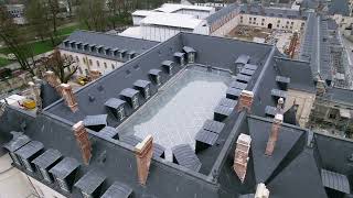 La verrière de la cour du jeu de paume du château en 50 secondes chrono