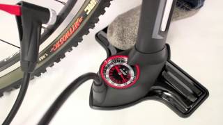 【AIRACE（エアエース）】INFINITY P  アルミフロアポンプ ゲージ付