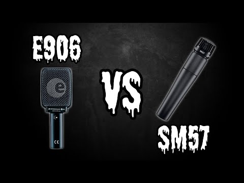 Shure sm57 vs Sennheiser e 906 | High Gain Comparison