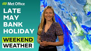 Weekend weather 23/05/2024 - Driest on Saturday - Met Office weather forecast UK
