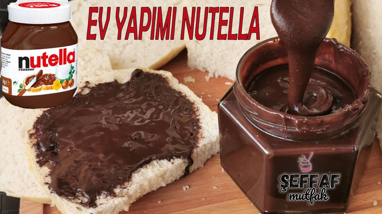 cikolata kullanmadan evde nutella nasil yapilir bundan daha iyi bir tarif yok youtube nutella tatli cikolata