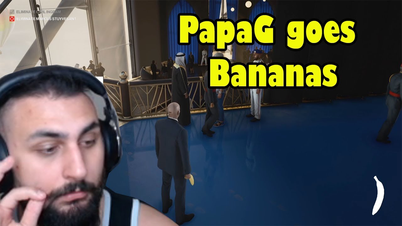 PapaG goes Bananas in Hitman 3 YouTube