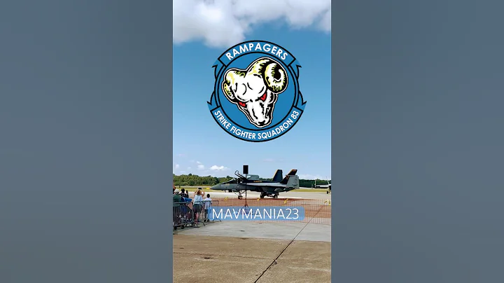 FA-18E of the VFA-83 RAMPAGERS!!  #aviation #f18 #f18superhornet #nasoceana #navy #fighterjet