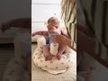 Baby Inflatable Sofa Chair | Infant Floor Seat | Built-in Air Pump | Portable Baby Air Sofa Seat
