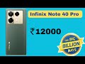Infinix Note 40 Pro price in big billion days sale | Infinix Note 40 Pro price in flipkart sale