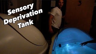 My First Float Tank (Sensory Deprivation) Experience | Vlog