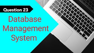DBMS Question Session Task 23 | 1st Year | Semester 01 | Java Institute | Himasha Hirushan