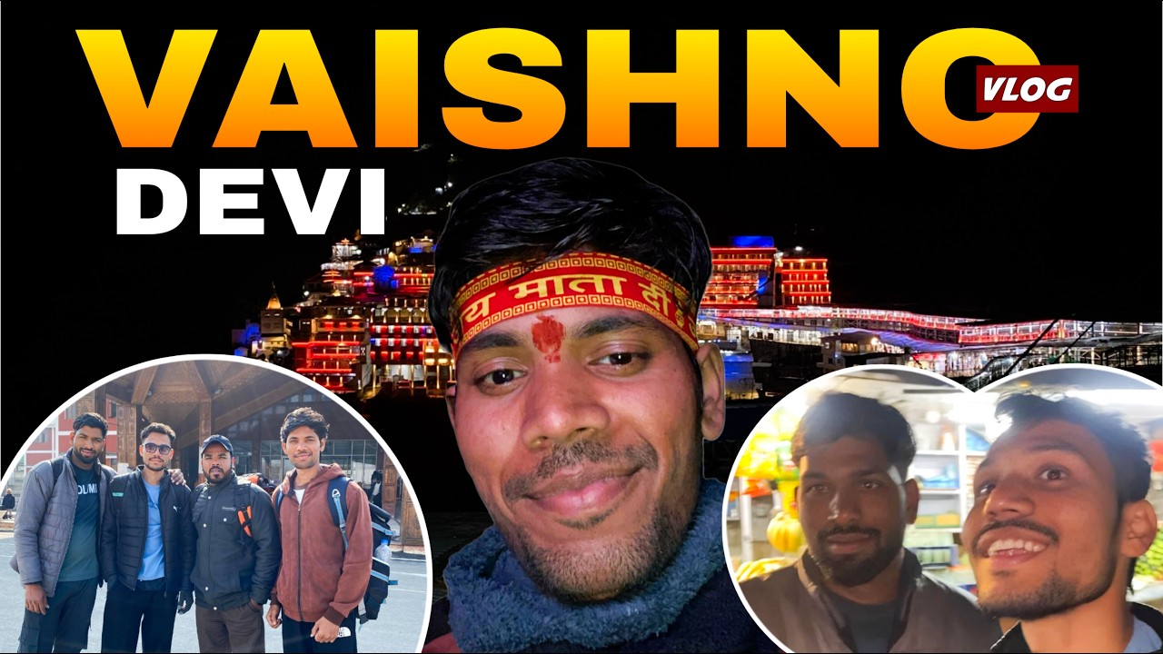 Vaishno Devi Darshan Vlog | Travel, Masti & Real Experience😍🙏
