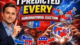 Full I Predicted EVERY US Governors Race! News
