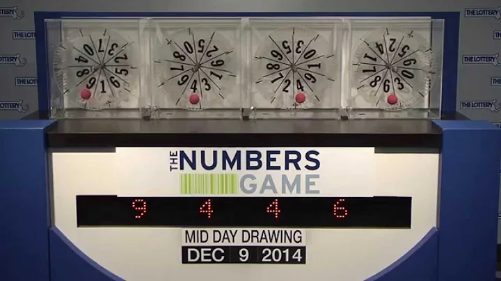Midday Numbers Game Drawing: Tuesday, December 9, 2014