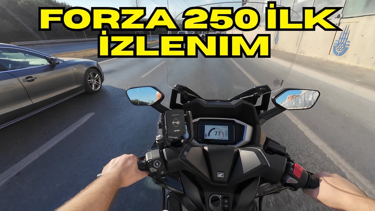 Forza 250 İlk İzlenim | PCX 125 İle Farklar | Alınır mı ??? |