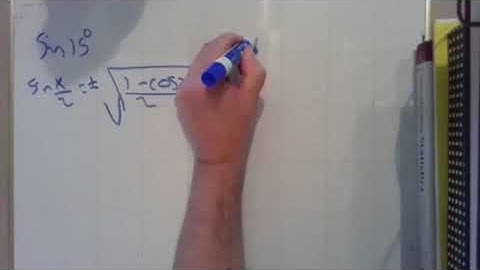 MAC1114 Half Angle Formulas 1