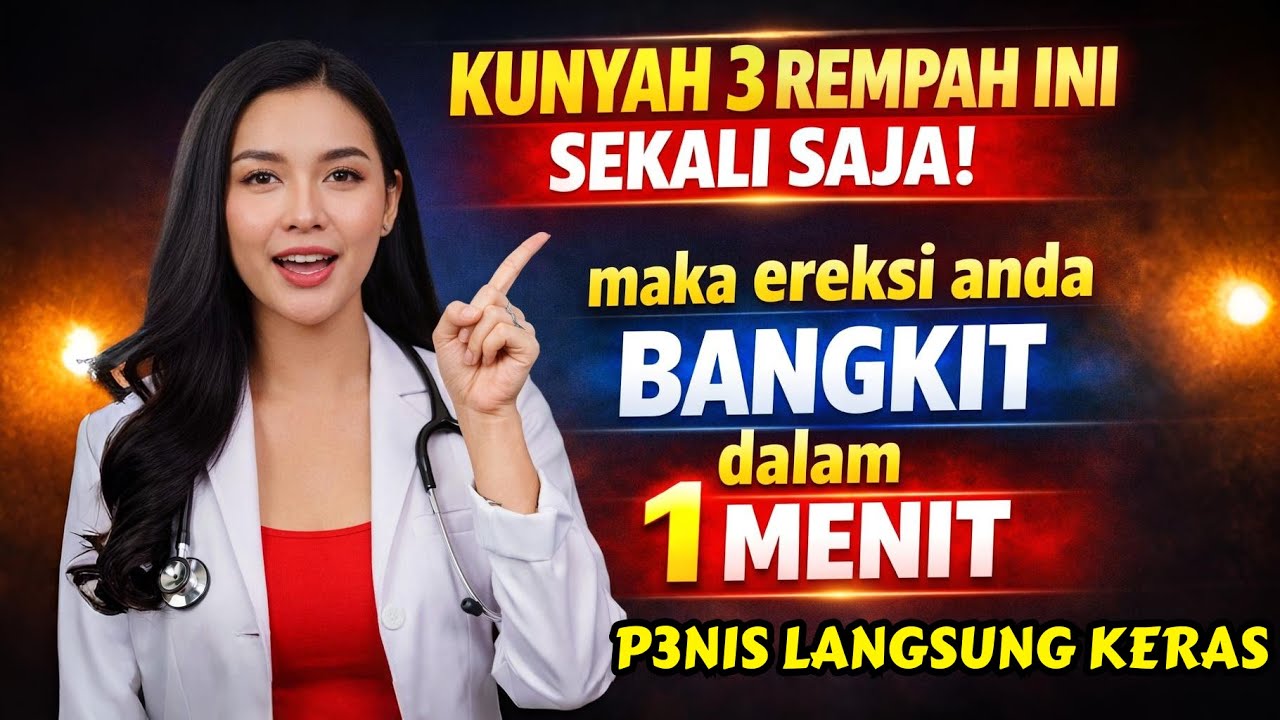 TIPS!! Dokter Urologi Bongkar Pengalaman! Kunyah 3 Rempah Ini Sekali, Respons Pria Bisa Berbeda