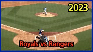 2023 스프링캠프 Royals vs Rangers 2월 24일 경기 하이라이트