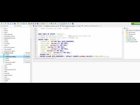 Data Base Task 50 | MySQL Workbench Software or HediSQL Software | 1st Year