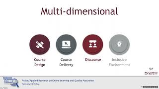 Reconstructing the Table: Designing Culturally Affirming Online Learning Communities at an HBCU w/QM