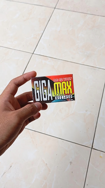 Kit Giga Bass Buat Sound Miniatur‼️ #Gigabass #soundminiatur #miniatursoundsystem #shorts