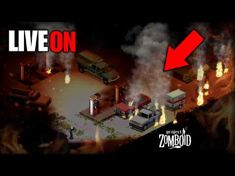 🔴 LIVE | Nossa Comunidade FOI ATACADA!!! - Project Zomboid Multiplayer | EP.15